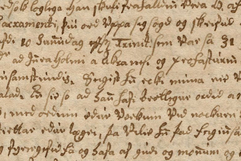 Brauðtertur, bjór og Jón Hreggviðsson.