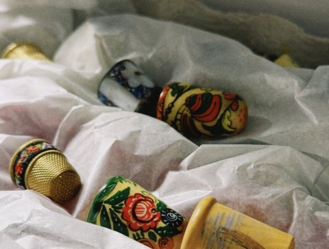 Hér má sjá vandaðan frágang við skráningu fingurbjarganna.