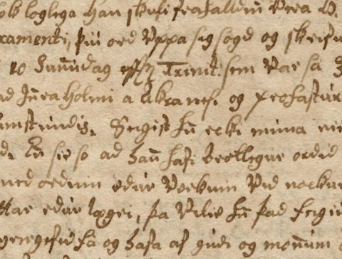 Brauðtertur, bjór og Jón Hreggviðsson.